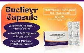 Buclisyr Capsule multivitamins box
