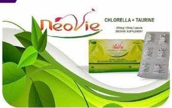 NeoVie Chlorella and Taurine supplement box