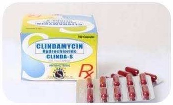Clinda-S Clindamycin Hydrochloride capsule box